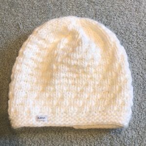 Cream Knit Beanie